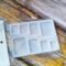 Jewellery Keyring 8 Cavity Mold Rectangle