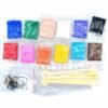 Premium Polymer Clay Kit - 12 Vibrant Colours (250g) with Sculpting Tools & Accessories | Oven Bake Modelling Clay for Artists & Crafters