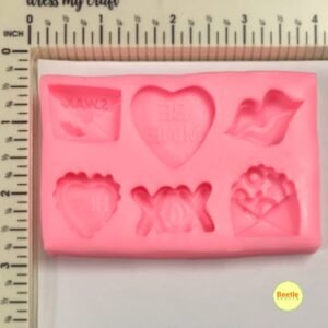 Love Elements: Be Mine Mould (1-Inch) - Perfect for Resin Crafts