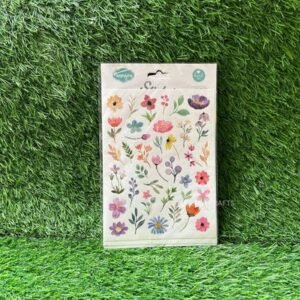 Journalling Stickers – Set of 6 Types | Flowers, Hearts, Fruits & More