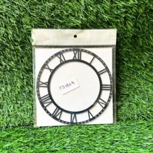 Roman Clock Ring – 8 Inch (Grey Finish)