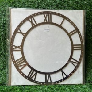 Roman Clock Rings (Copper Finish) - 6 Inch & 12 Inch | Stylish Wall Decor, DIY Clock Numbers