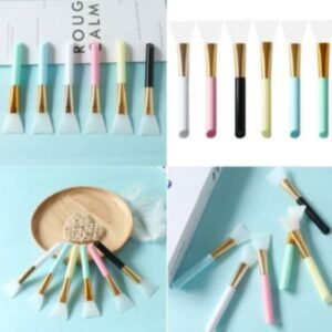 Silicone Face Mask Brush (Pack of 1) - Hygienic & Smooth Applicator for Clay, Cream, Gel & Peel-Off Masks | Easy Clean & Product-Saving