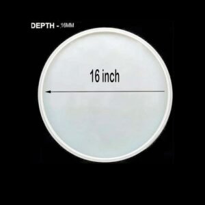 16 Inch Plain Round Silicone Mould | 18mm Thickness