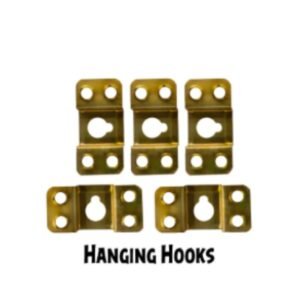 MDF Hanging Metal Hook (Pack of 5pcs)