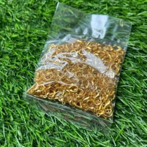 Lobster Hooks – 200pcs Small Size (Golden/Silver)