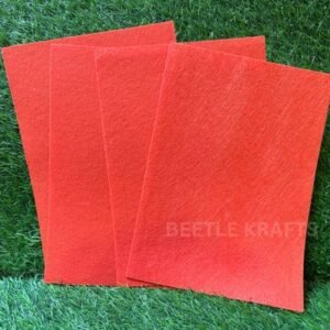 Non-Woven Felt Sheet – A4 Size | Available in All Colours
