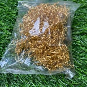 Earring Q-Hooks – 100gm (Golden/Silver)