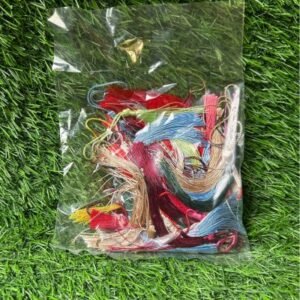 Mix Tassels with Thread - 3 Inch | Pack of 60pcs | For Crafts, Jewelry & DIY Projects