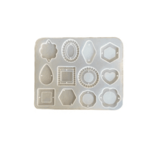 Rakhi / Bracelet Silicone Mould - 12 Mixed Cavities for Jewellery & Crafts (6.5" x 5.5")