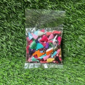 Small Tassels Mix - 2.5cm | Pack of 100pcs | For Crafts, Jewelry & Home Decor