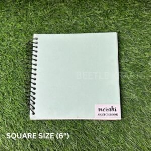 Meraki Sketchbook – Spiral Bound | 230gsm Hot Pressed Paper | 30 Pages