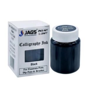 Calligraphy Ink 40 ml – Black | Smooth & Rich Pigment for Hand Lettering