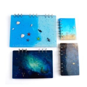 Notebook/Diary Cover Silicone Mould - A5 & A6 Sizes (5mm Depth) | Resin Art & Custom Covers