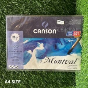 Canson Montval Watercolor Paper – 185 GSM | Sizes: A4 / A5