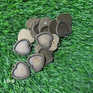 Brass Bezels (Closed) – Large Size | 11 Assorted Designs