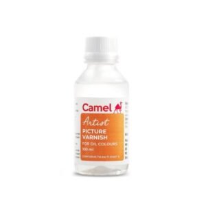 Camel Picture Varnish (100ml) - Gloss Finish for Oil & Acrylic Paintings