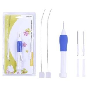 Embroidery Punch Needle Pen Set - 3 Sizes | Versatile Looping Tool for Textured Embroidery, Rug Hooking & DIY Crafts