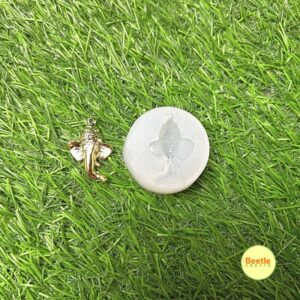 Ganesh Pendant Silicone Mould (3.5cm) | For Resin Art, Clay Jewellery & Spiritual Crafts