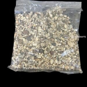 Natural Beach Sand Pebbles (500gm) - Smooth Decorative Stones for Terrariums, Fairy Gardens, Aquariums & Planters