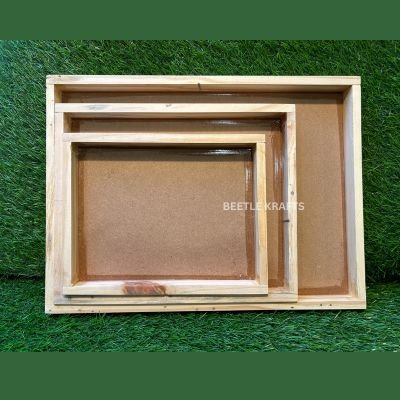 MDF Frames for Varmala Preservation – All Sizes | 4mm Thickness 19 196 1 1
