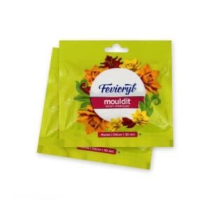 Fevicryl Mould It Air Dry Clay (Pack of 2 x 50g) | Epoxy Modelling Clay for Art, Craft & Sculpting | Quick-Drying & Non-Sticky