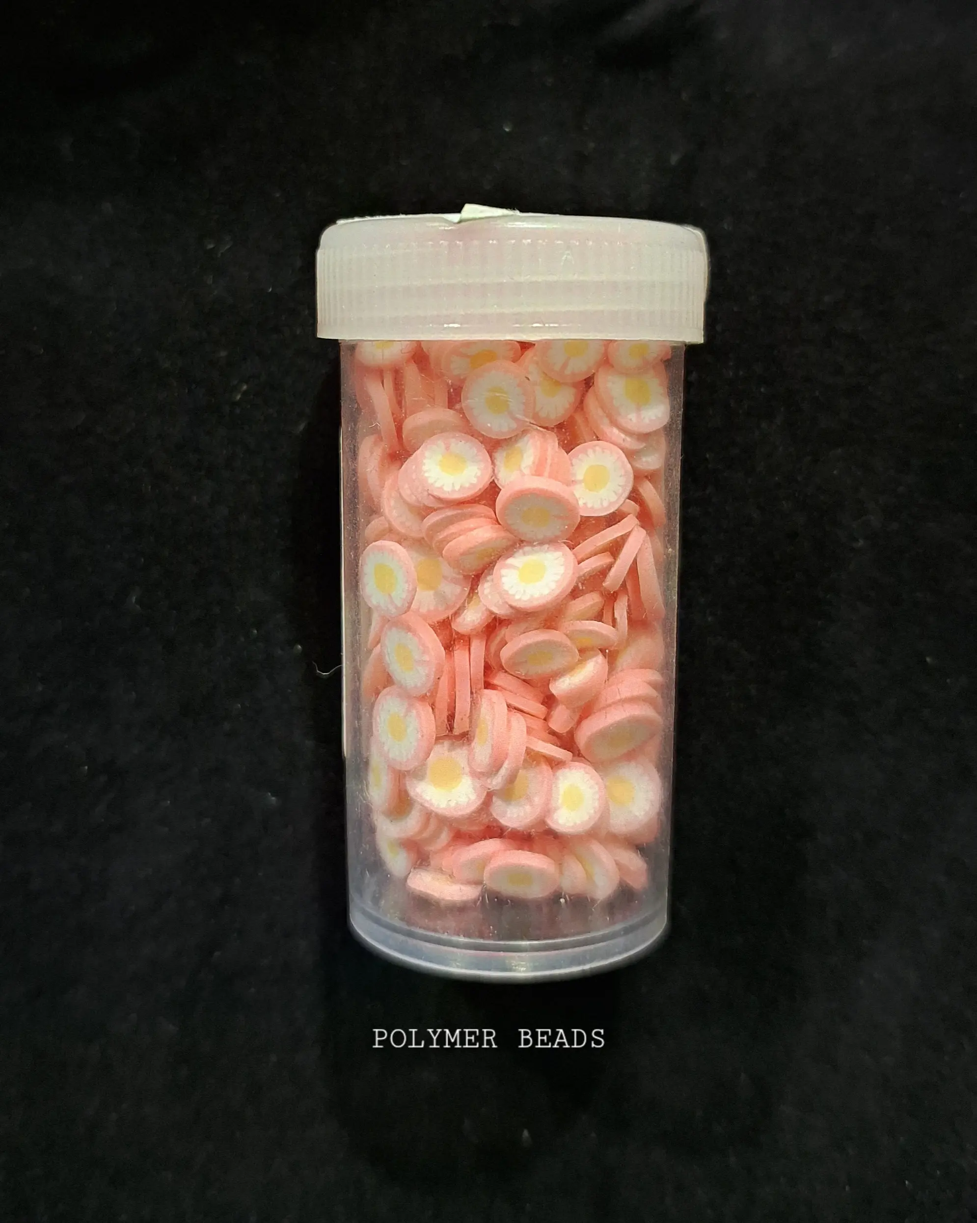 Buy Best Peach Daisy Polymer Shaker 20gm for Resin Art
