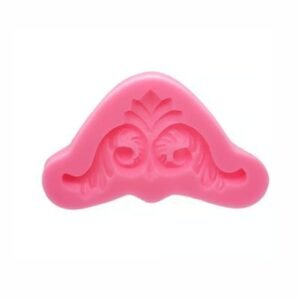 Corner Design Silicone Mould - 11x6x1.4cm | For Fondant, Chocolate, & Resin Crafts