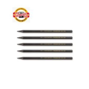 Koh-I-Noor Progresso Professional Woodless Graphite Pencil - Grades (2B, 4B, 6B, 8B) | Solid Graphite for Broad Strokes, Deep Tones & Extended Use