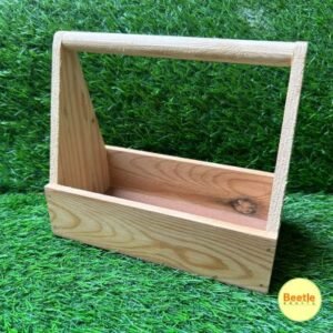 Dual Jar Tray (Pinewood) 8 Inch