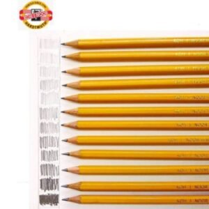 Koh-I-Noor 1500 Yellow Professional Graphite Pencils (Grades 2B, 3B, 4B, 6B, 7B, 8B) | Premium Artist Quality for Sketching, Shading & Deep Tones