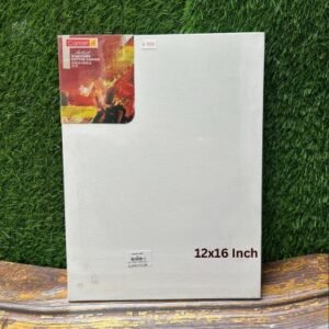 Camel Stretched Canvas (White) : 12x16 Inch