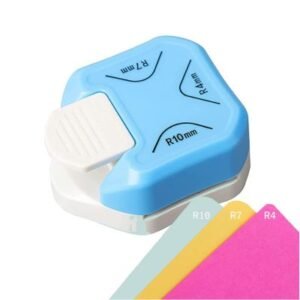 3-in-1 Corner Cutter Punch / Angle Eater for DIY Art, Crafts & Photos | Perfect for Project Book Making, Scrapbooking & Professional Finish