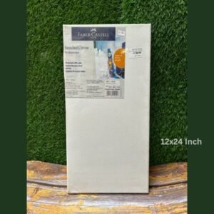 Artmanms Stretched Canvas (White) – 12x36 Inch