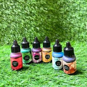 Alcohol Inks : Mini Pack 1 : (6 Bottles 10ml Each)