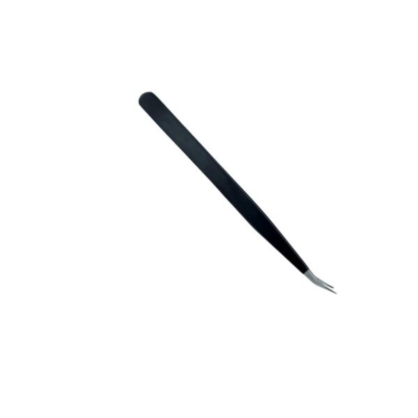 Precision Stainless Steel Tweezer - 5.5 Inch (Versatile Straight / Slanted Tip) 13 257 5