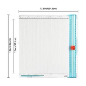Craft Paper Trimmer & Scoring Board | 12x12 Inch | Cutter & Folder for Scrapbooking, Cards & DIY Projects
