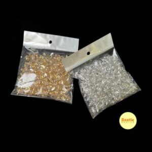 Jewellery Earring Stopper – 50gm | Golden & Silver Assorted