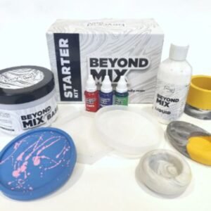 Beyond Mix Eco-Friendly Water-Based Resin Starter Kit | All-in-1 for Beginners - Coasters, Tints & Tools