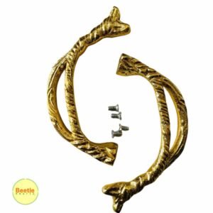 Knot Tray Handle – 6 Inch | Artistic Metal Handle for Resin & Wooden Trays