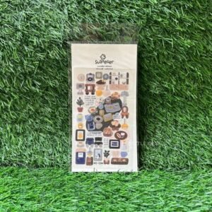Journalling Kitchen & Food Stickers – 6 Unique Designs for Creative Crafting