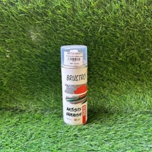 Brustro Spray Varnish – Gloss Finish | 200ml | Protective Coating for Acrylic, Oil & Mixed Media Art