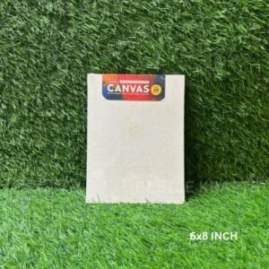 Canvas Board (White) – 6x8 Inch | Primed Cotton Surface for Acrylic & Oil Painting | All Brands