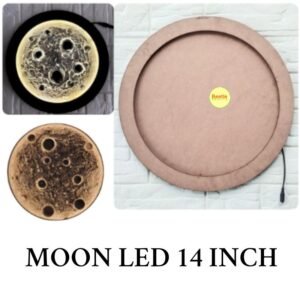 Moon LED Light - 14-inch | Ambient Glow, Energy Efficient & USB Powered