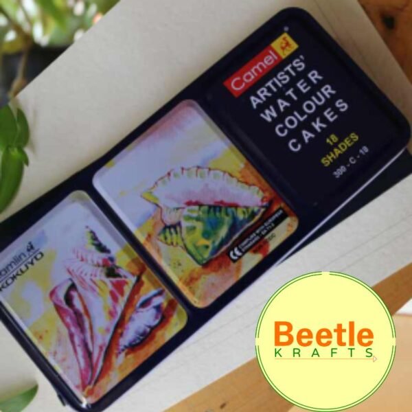 Camel Artist Water Colour Cakes Set (18 & 24 Shades) 18 293 1