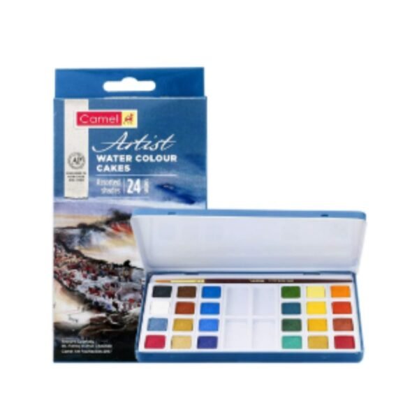 Camel Artist Water Colour Cakes Set (18 & 24 Shades) 15 295 1