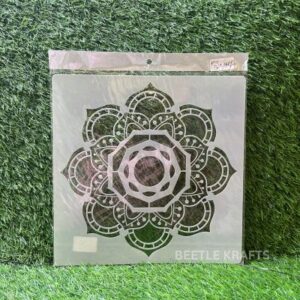 Mandala Stencils – 12 Inch | Reusable & Washable | Assorted Designs