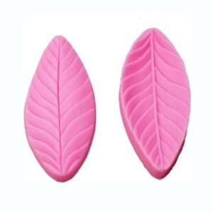 Leaf Impression Mould (3.5x1.6 Inch) - For Clay, Resin & Cake Decorating