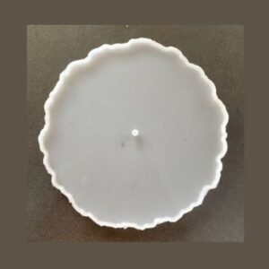 Agate Style Clock Silicone Mould – 8 Inch with Center Hole | 7–8mm Depth
