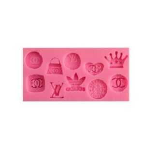 Brand Logos Silicone Mould (2-2.5cm)